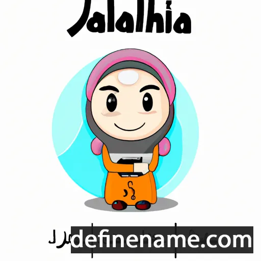 Jalilah cartoon