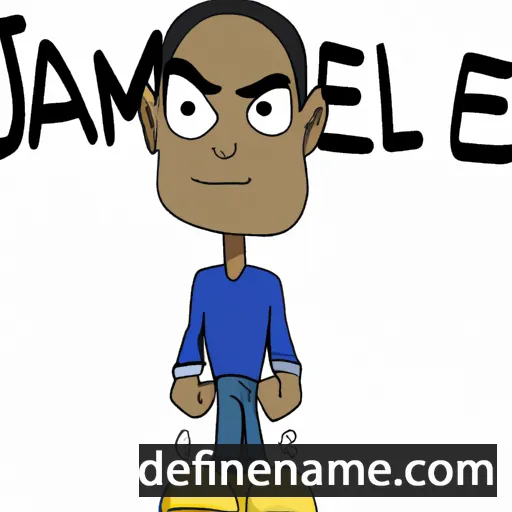 Jamael cartoon