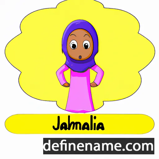 Jamaliah cartoon