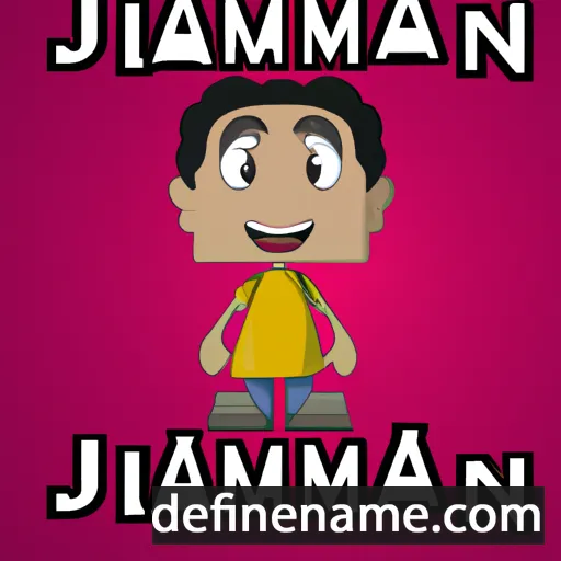 cartoon of the name Jamani