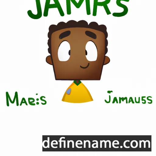 cartoon of the name Jamaris