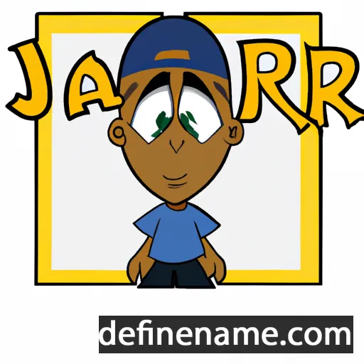 cartoon of the name Jamarr