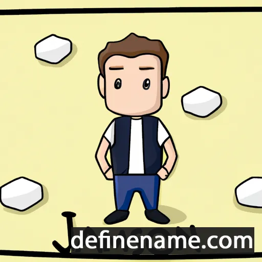 cartoon of the name Jamason