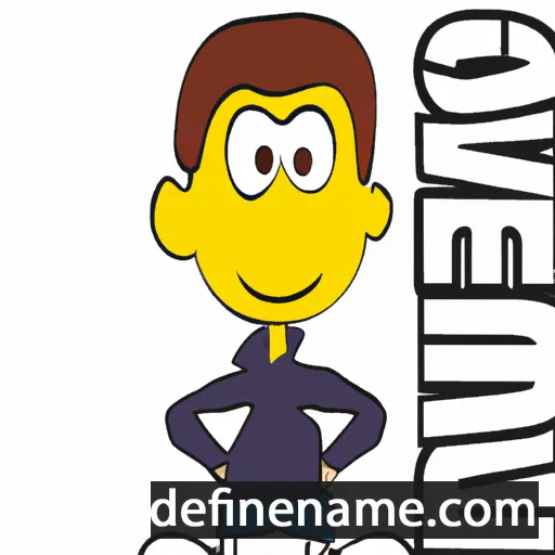 cartoon of the name Jame