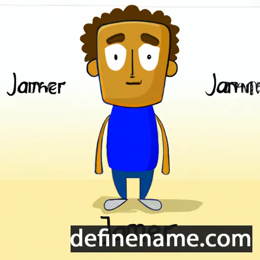 cartoon of the name Jameir