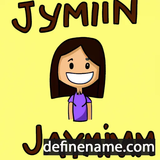 cartoon of the name Jamilyn