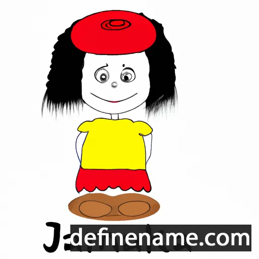 cartoon of the name Jaminka