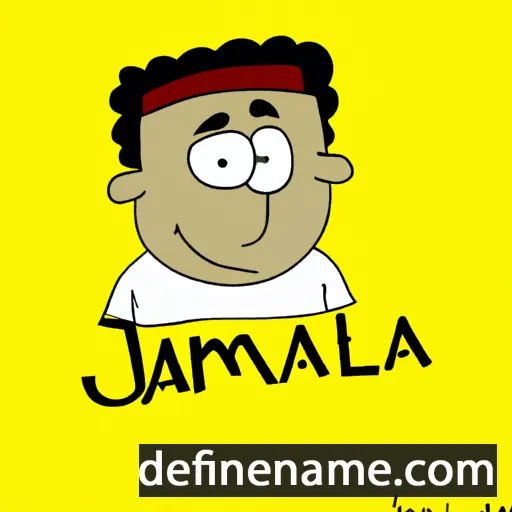 cartoon of the name Jammal