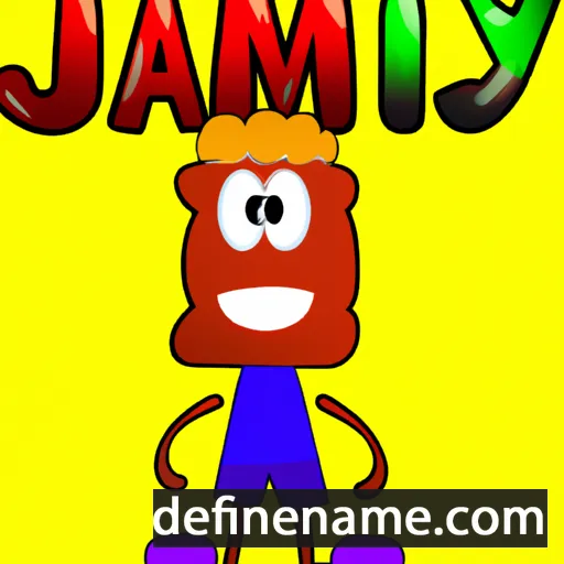 cartoon of the name Jammy