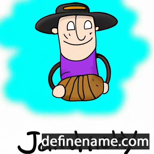 cartoon of the name Jamrych