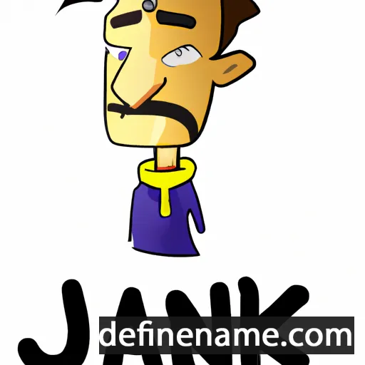 cartoon of the name Janak