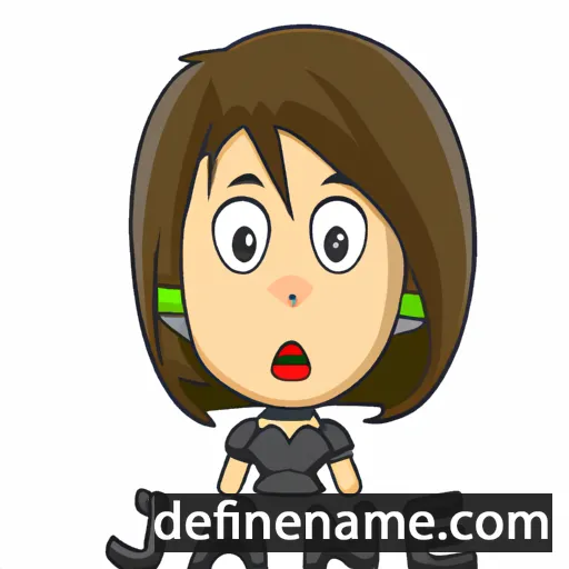 cartoon of the name Jane