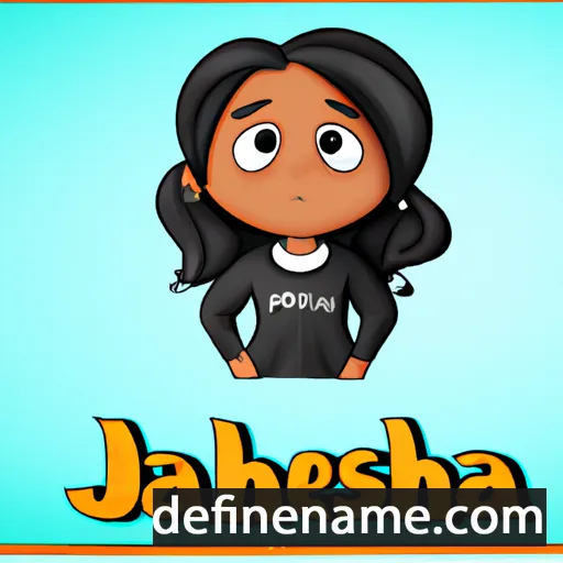 Janeesha cartoon