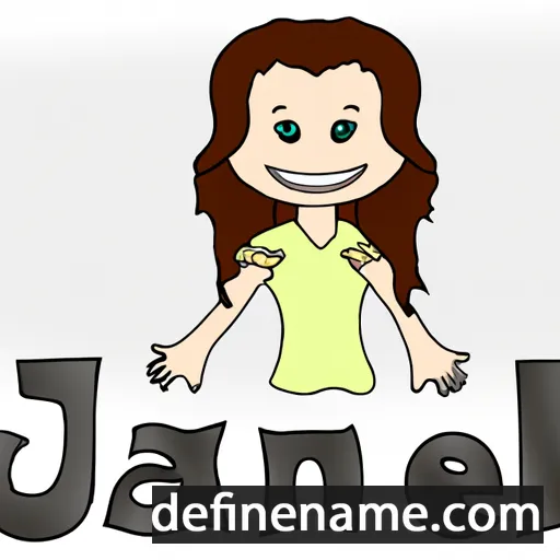 cartoon of the name Janeli