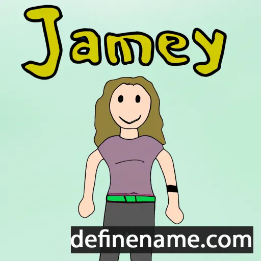 cartoon of the name Janery