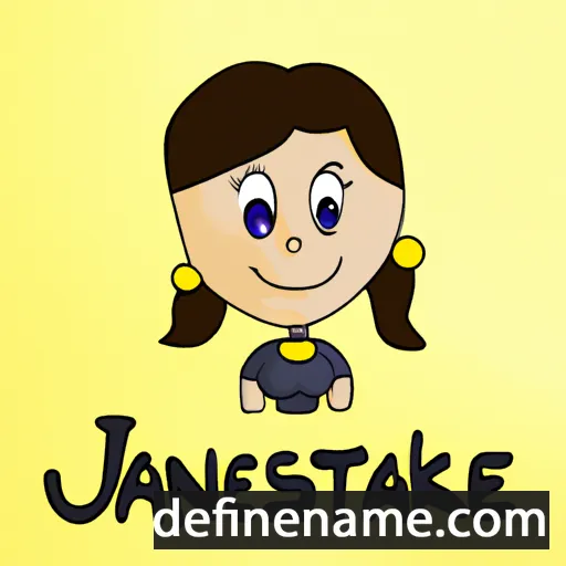 Janeska cartoon