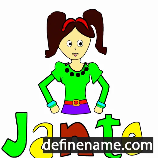 Janeta cartoon