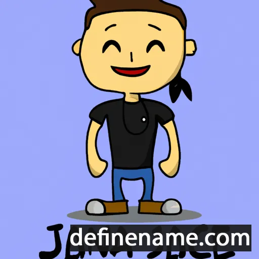 cartoon of the name Janićije