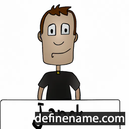 cartoon of the name Janick