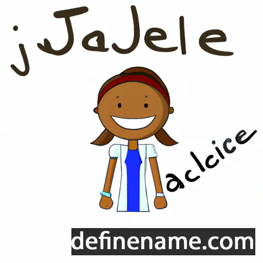 Janielcia cartoon