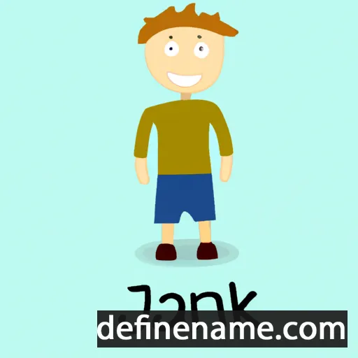 cartoon of the name Janik