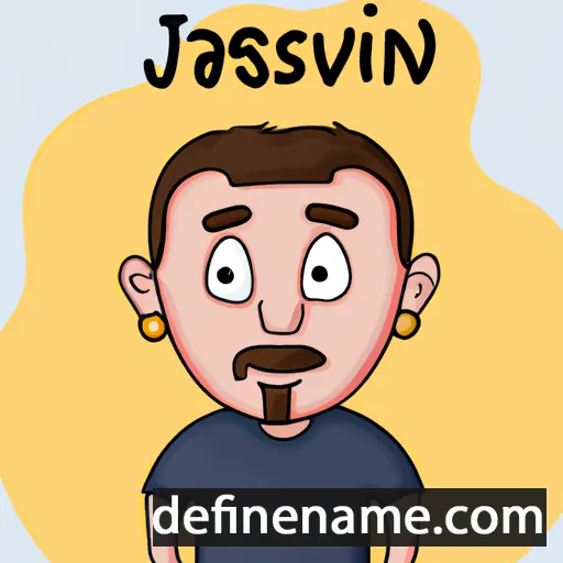 cartoon of the name Janislav