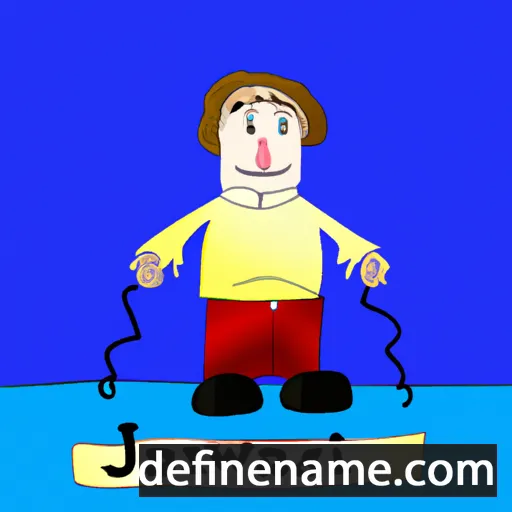 cartoon of the name Janislaw