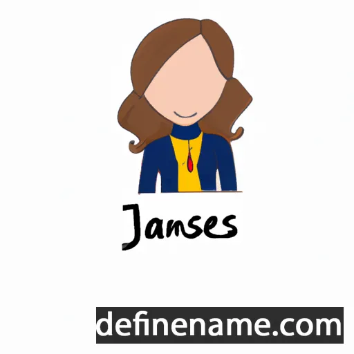 cartoon of the name Janisse