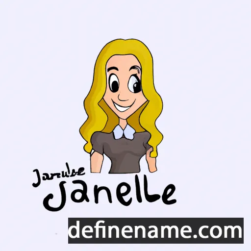 cartoon of the name Janlerie