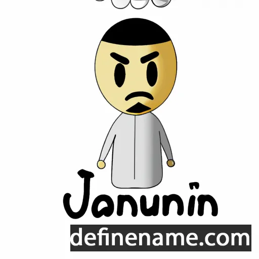 cartoon of the name Jannatul