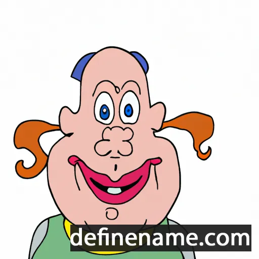 cartoon of the name Janneman