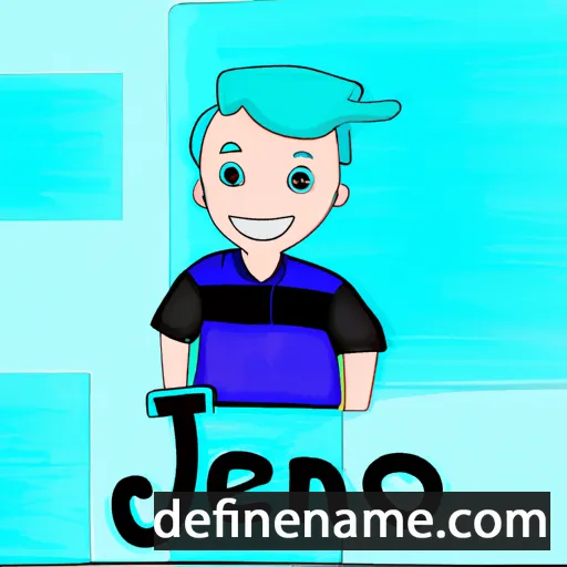 cartoon of the name Janneo