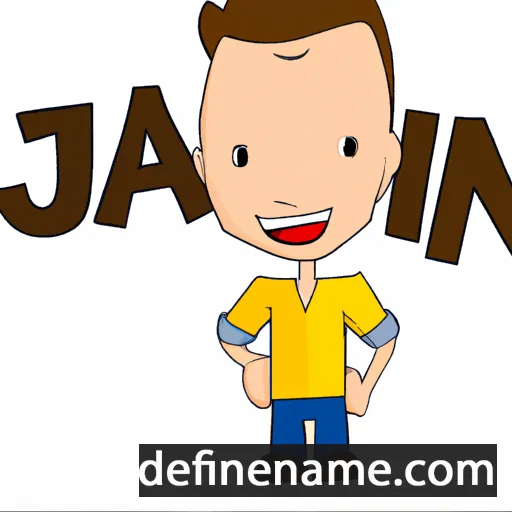 cartoon of the name Janni