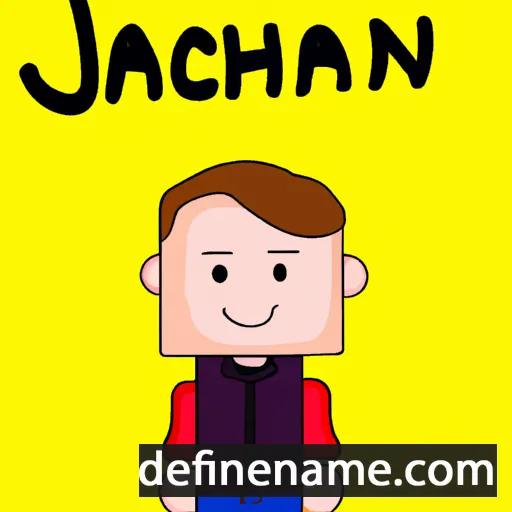 cartoon of the name Jannich