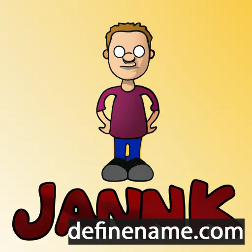 cartoon of the name Jannrik