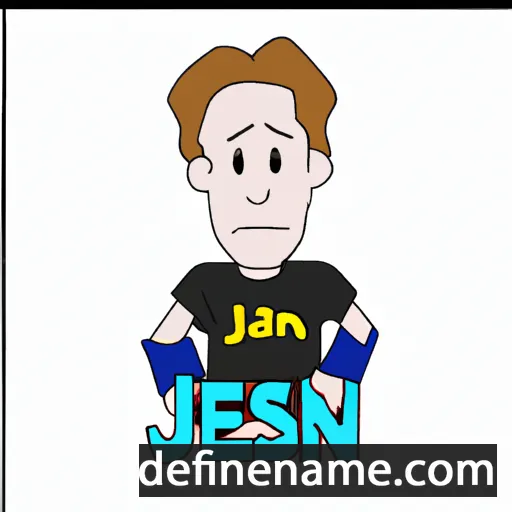 cartoon of the name Jansen