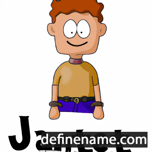 cartoon of the name Janthe