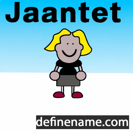 Jantien cartoon