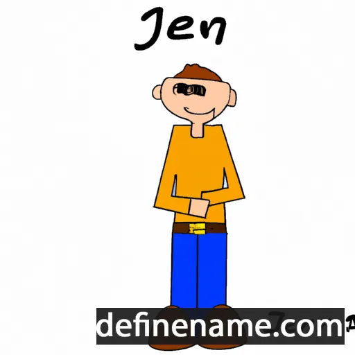 cartoon of the name Jantjen