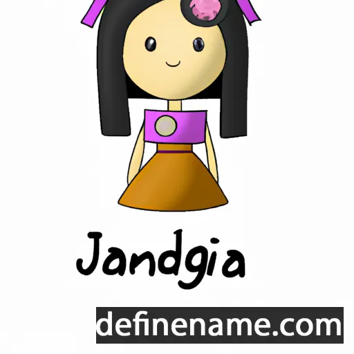 cartoon of the name Japonica