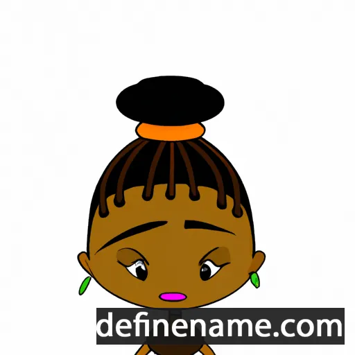 cartoon of the name Jaquanda