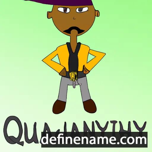 cartoon of the name Jaquantay