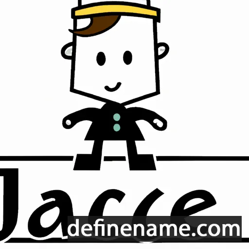 cartoon of the name Jaque