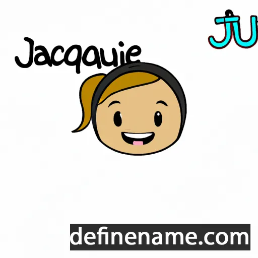 Jaquie cartoon