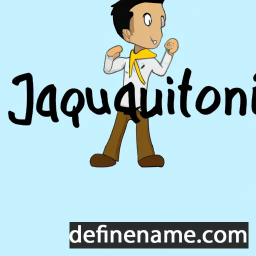 cartoon of the name Jaquinot