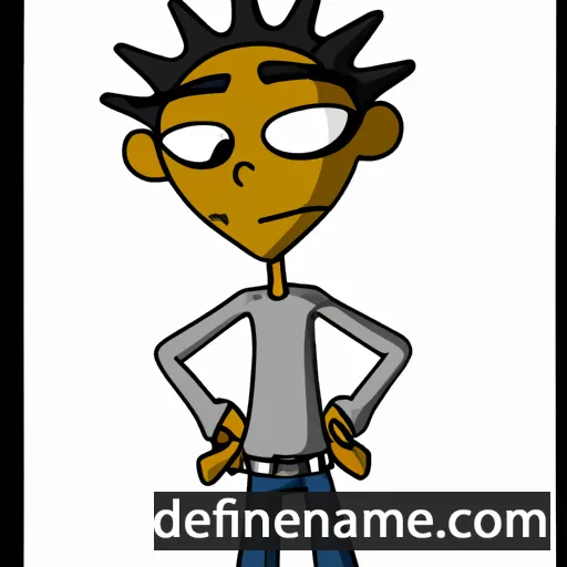 cartoon of the name Jaquon