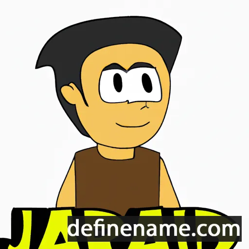 cartoon of the name Jarad