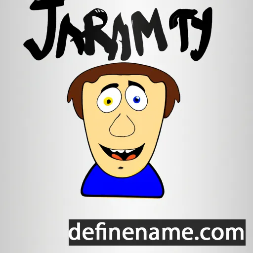 cartoon of the name Jaramy