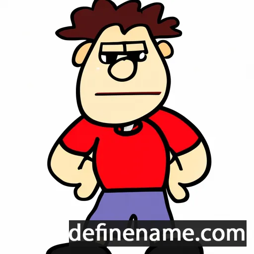 cartoon of the name Jard