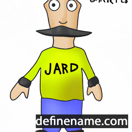 cartoon of the name Jardar